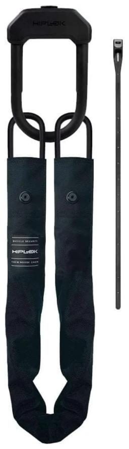 Hiplok E-Dx Cargo Lock 10Mm X 110Cm Chain With Dx Black Hiplok E-Dx Cargo Lock 10Mm X 110Cm Chain With Dx Black
